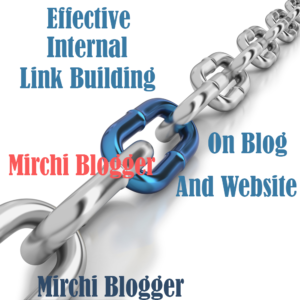 Effective Internal Link Building On Blog And Website